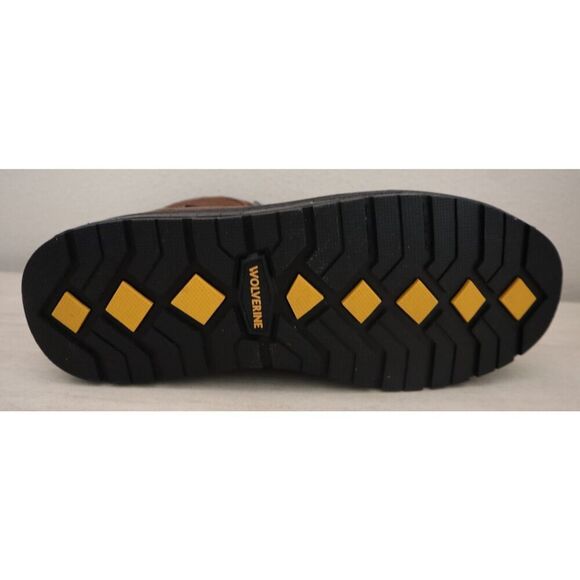 Wolverine W211001 Men Sz 11M Tobacco Brown Hellcat 6" Moc Toe CT Wedge Boot - Picture 7 of 16